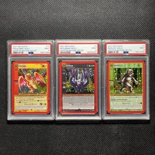 Metazoo Mothman Bigfoot Piasa Bird PSA 9 Lot Mint 1st Edition Full Holo Chase picture
