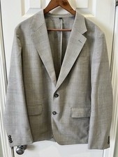 J.Crew Kenmare Blazer Italian Organic Wool Marzotto Glen Plaid Sport Coat 40R picture