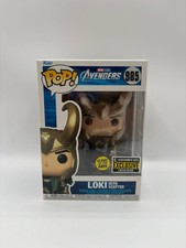 Funko Pop Loki with Scepter #985 Glow in Dark EE Exclusive Avengers Marvel picture