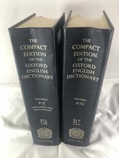 The Compact Edition of the Oxford English - Hardcover, by J. A. H. - Very Good picture