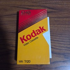 Vintage Kodak T-120 VHS Framingham Heart Study Update Dr William Castelli 1988 picture