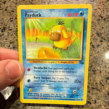 Wizards of the Coast Pokemon TCG Psyduck 53/62 Fossil Regular EN 1999 picture