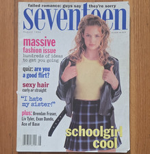 Seventeen Magazine August 1994 Fashion Schoolgirl Cool Katherine Heigl picture