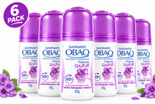 Garnier OBAO Frescura Suave Roll-On Deodorant 2.29 oz 6 Pack Women 48H picture