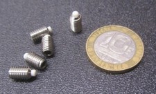 Kmac 18-8 (A2) Stainless Steel Set Screws, Nylon Tip, M5 x 8 mm Length, 5 Pcs picture