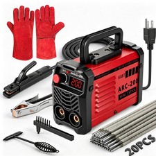 Hpoouo 200Amp 20PCS Rods Stick Welder, Super MINI Portable Welding Machine picture