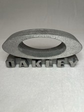 Authentic Oakley Foundational 3D Logo Metal Display Block picture
