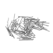 100x 0.9mm Assorted Stainless Steel Watch Winding Stem Stick Extensions Extender picture
