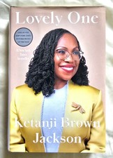 SIGNED Lovely One: A Memoir by Justice Ketanji Brown Jackson Autograph RARE picture