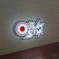Outlaw Star Logo LED Lamp | Perfect for Anime Fans and Collectors fast shipment picture