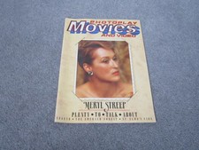 Photoplay magazine,November 1985,  Meryl Streep picture