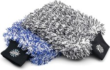 The Rag Company - The Cyclone Ultra Wash Mitts - 70/30 Gauntlet Blend Korean picture