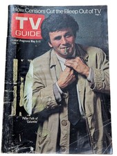 TV Guide May 5-11 1973 Columbo Peter Falk Waltons New York Metro edition Censors picture