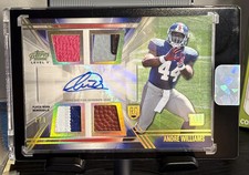 2014 Topps Prime Autographed Quad Relics Level 5 #PVAW Andre Williams 1/1 picture