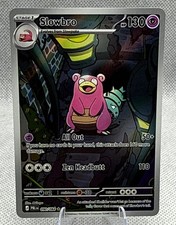 Pokémon TCG Prismatic Evolutions Slowbro 090/084 IR Holo Full Art 2026 EN picture