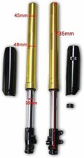 45/48mm Inverted Upside Down Front Fork for 15mm axle Wheel Pit Dirt Trail Bike  picture