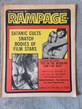July 26 1970 Rampage Tabloid Newspaper Sharon Tate Roman Polanski Satanic Cults picture