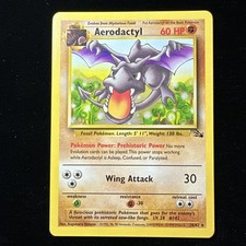 1999 Pokémon Wizards Non Holo Aerodactyl 1 Nm-Lp picture