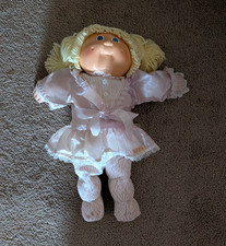 Cabbage Patch Doll Porcelain Collection Blonde Vintage picture