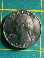 1981-D Washington Quarter – Doubled Die Reverse (DDR) – Rare Variety / Possible  picture