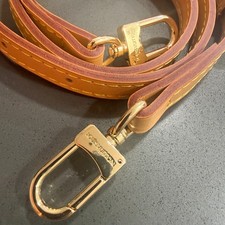 Louis Vuitton Vachetta Leather Shoulder Bag Strap Replacement Adjustable LV NEW picture