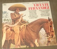 Vicente Fernandez ‎– El Hijo Del Pueblo  Vinyl LP Latin Ranchera  picture