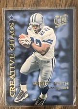1996 Fleer Ultra Sensations - Creative Chaos Emmitt Smith, Curtis Martin #3 picture