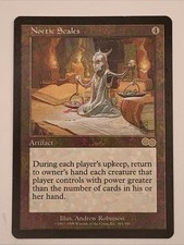 MTG NM Noetic Scales Urza's Saga  & Tracking picture