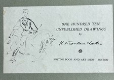 Toulouse-Lautrec (1955) - 110 UNPUBLISHED DRAWINGS #1086 of 1500 w/Slipcase picture