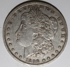 1896 O MORGAN SILVER DOLLAR    [[[w540 picture