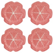 Bordallo Pinheiro Cabbage Pink Dinner Plate, Set of 4 picture