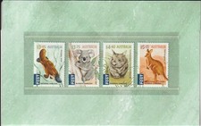 Australia 2026: Mammal Emblems (International) Design Set Mint Never Hinged. picture