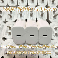 Lot 20W USB C Type C Power Adapter Fast Charger Block For iPhone 17 16 15 14 13 picture