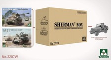 TAKOM 2207W 1/35 SHERMAN 2 BIG BOX (2 SHERMAN KITS PLUS 1/35 JEEP) picture