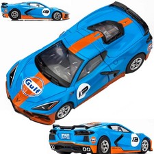 AFX 2022 Corvette C8 Gulf HO Slot Car Mega G+ AFX22108 for Auto World picture