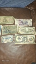 Vintage Foreign Currency Historical Pieces From All Different Places For One... picture