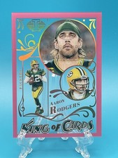 2022 Panini Illusions King of Cards Aaron Rodgers #KC-7 Pink /399 picture