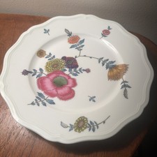 A. Raynaud et Cie Ceralene Limoges Anemones Floral Dinner Plate picture