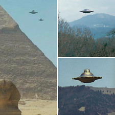 Bundle Of 3 UFO UAP Famous Sightings Photo Prints Paranormal Research Reprints picture