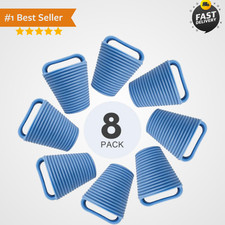 8 Pieces Kayak Scupper Plugs Kit Scupper Plugs Drain Holes Stopper with Handle L picture