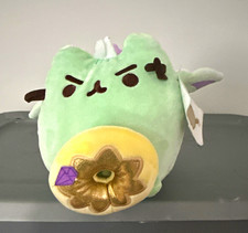 Pusheen Dragon Plush Stuffed Animal Green Purple Yellow Pusheen Character picture