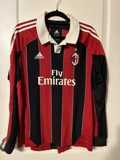 Adidas AC Milan 2012-13 Home Jersey Long Sleeve Size L W38560 picture