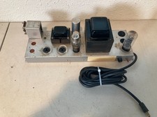 Vintage Hammond Tube Amplifier Chassis Project - Transformers, Sockets picture