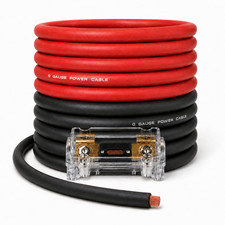SoundBox KIT0-25RB, 0 Gauge Amplifier Wire Power/Ground Amp Cable - 50 Ft. picture