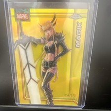 2026 Topps Chrome Marvel Magik Yellow Refractor /275 picture