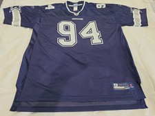 Vintage Dallas Cowboys #94 DeMarcus Ware Stitched Reebok On Field Jersey. picture