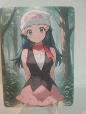 Dawn-  Pokémon anime Double Sided Card AGC CCG picture