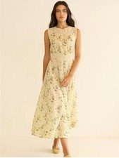 DOEN Liliane Dress in Sunshine Prairie Rose picture