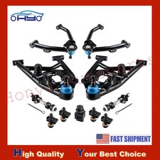 For 1988-1998 Chevrolet C1500 Upper Lower Tubular Control Arms picture