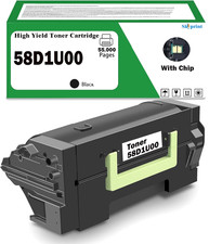 58D1U00 Toner Cartridge for Lexmark 58D1U00 / 58D1U0 MS & MX  Series Printers picture
